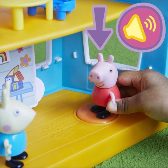 NEW Peppa Pig Peppa’s Club Peppa’s Kids-Only Clubhouse Playset Preschool Toy - Picture 6 of 9